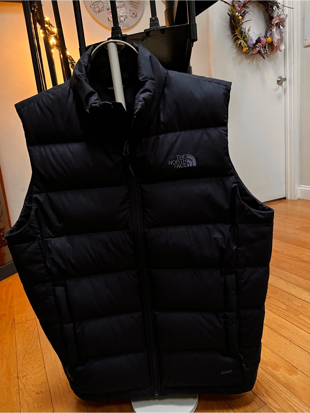 The North Face Navy Blue Quilted Insulated Men’s Vest